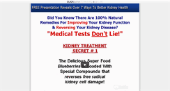 Desktop Screenshot of healkidneydisease.com