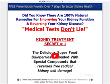 Tablet Screenshot of healkidneydisease.com